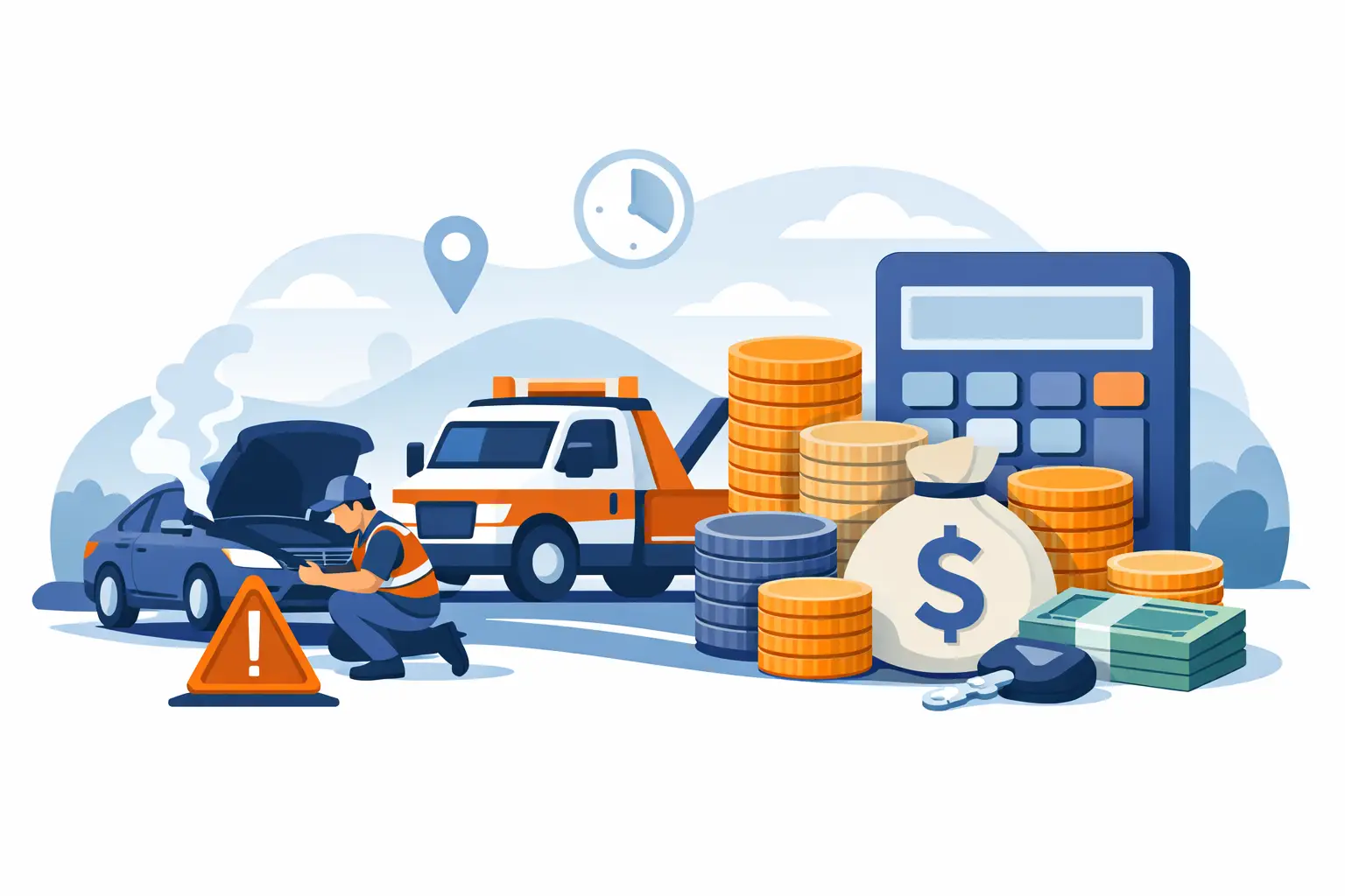 How Much Does Emergency Roadside Assistance Cost?
